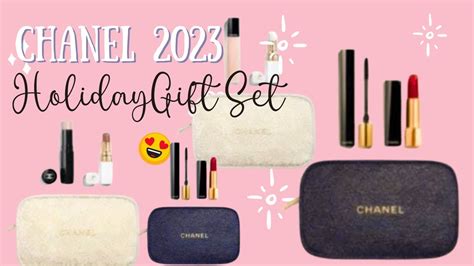 when does chanel release holiday gift sets|Chanel 2023 christmas gift sets.